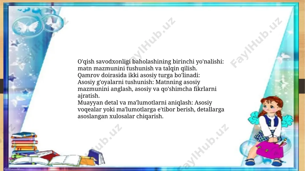 pirls o'qish savodxonligini baholash qamrov doirasi - Page 5