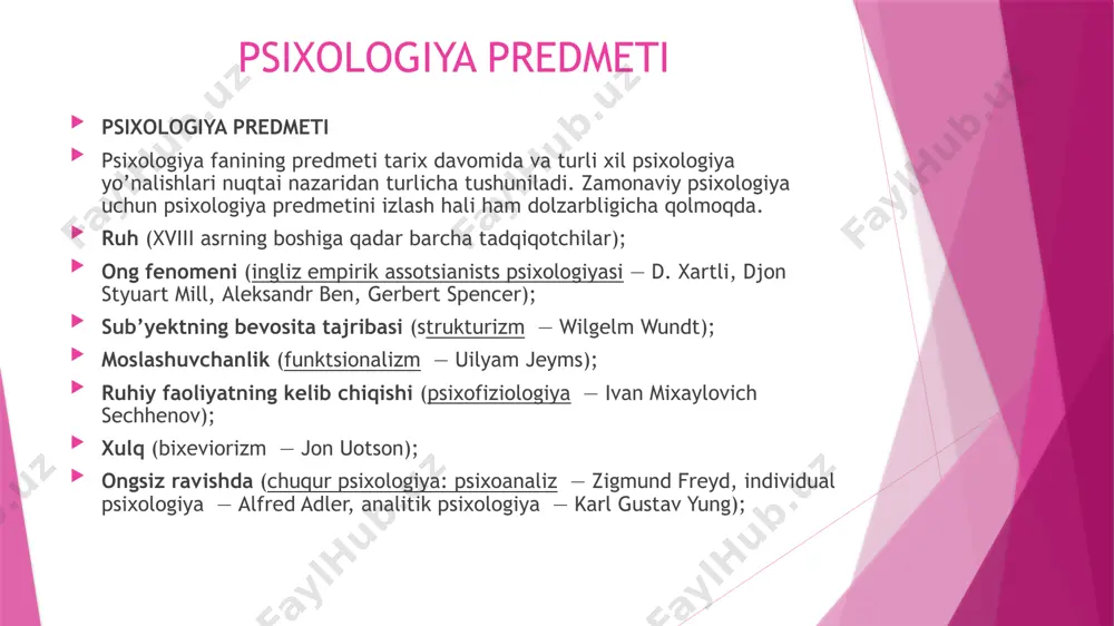 yillaridan boshlab keksalik davriga oid tibbiy-biologik tadqiqotlarning ko‘payishi, shuningdek, inson kamolotiga shaxs sifatida yondashishning paydo bo‘lishi psixogerontologiyaning rivojlanishiga birmuncha ta’sir ko‘rsatdi. ilmiy izlanishlarning aksariyati keksayish davridagi odamlar shaxsining xususiyatlari, diqqati, xotirasi, tafakkuri, aql-zakovatiga bag‘ishlangan bo‘lib, boshqa psixik holatlar, jarayonlar juda kam tadqiq qilingan. hozir keksayish psixologiyasi ham gerontologiyaga, ham ongogenez psixologiyasi sohasiga taalluqli degan ikki xil ilmiy nazariya mavjud, vaholanki, ular o‘zaro bog‘liq bo‘lib, bir-birini doimo ilmiy axborot va ma’lumotlar bilan boyitib turadi. psixogerontologiya fanida gerontologiya, involyusiya, geriatriya, gerogigiena, geteroxronlik kabi ilmiy tushunchalar mavjud. gerontologiya — grekcha so‘z bo‘lib, keksayishning, keksalikning kelib chiqishi demakdir. geriatriya so‘zi keksaygan inson shaxsini davolashni bildiradi. involyusiya tushunchasi evolyusiyaning teskarisi bo‘lib, o‘sishdan orqaga qaytishni ifodalaydi. gerogigiena — keksaygan odamning salomatligini saqlash va mustahkamlash sohasidir. gerogigiena keksa odamlarda asab, ruhiy kasalliklarning oldini olish uchun xizmat qiladi. geteroxronlik bir xil yoshdagi odamlarda ruhiy jarayonlarning turlicha (har xil vaqt va muddatda) namoyon bo‘lishidir. psixogerontologiya fanida gerontogenezning evolyusion omillari …