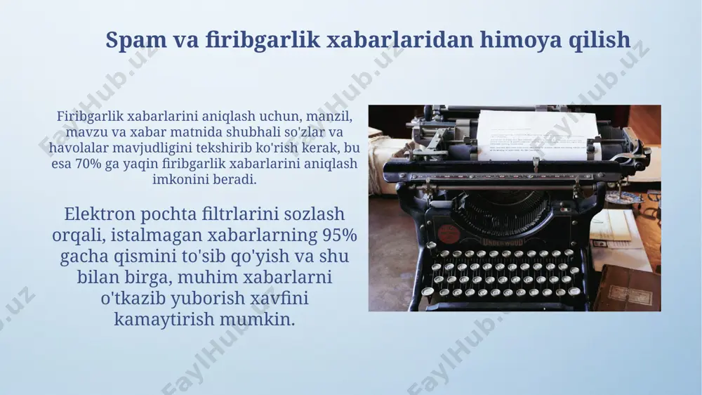 elektron pochta menejmenti va samaradorlik - Page 5