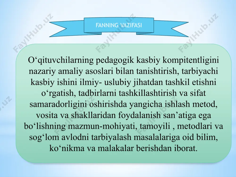 fanning nomi: pedagogik kompetentlik - Page 3