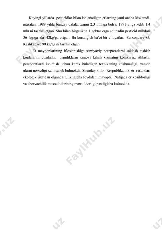 tuproq zaxiralar va ularning ekologik xolati - Page 4