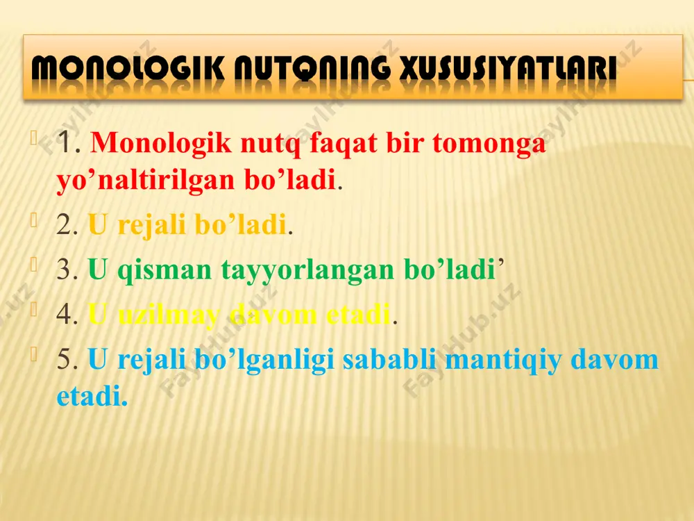 monolog va diolog asarlarda nutq - Page 5