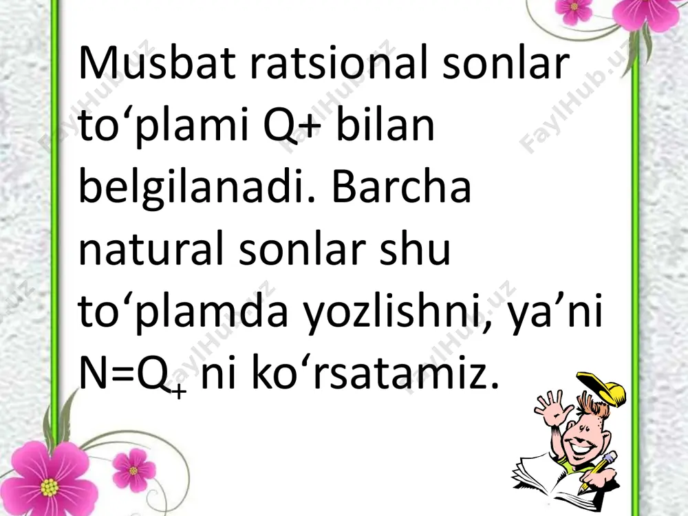 butun sonlar va ularni geometrik tasvirlash - Page 4