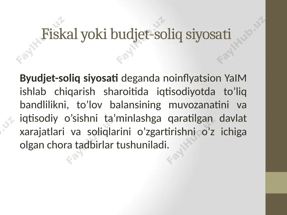 da barcha tumanlar va shaharlar byudjetlarining tasdiqlangan xarajatlarining 5%i jamoatchilik fikri asosida shakllantirilgan tadbirlarni moliyalashtirishga yo‘naltiriladi. bundan tashqari, mahalliy byudjetlar qo‘shimcha manbalarining kamida 30%i jamoatchilik fikri asosida shakllantirilgan tadbirlarni moliyalashtirishga yo‘naltiriladi. 2022-yil uchun davlat byudjeti: asosiy ko‘rsatkichlar tahlili. 2022-yil uchun davlat byudjeti: asosiy ko‘rsatkichlar tahlili. 2022-yil uchun davlat byudjeti: asosiy ko‘rsatkichlar tahlili. image2.png image3.png image4.png image5.png image6.png image7.png image8.png image9.png image10.png image11.png image12.png image13.png image14.png image15.png /docprops/thumbnail.jpeg