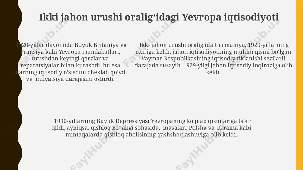 ikki jahon urushi oralig'ida aqsh va yevropa - Page 5