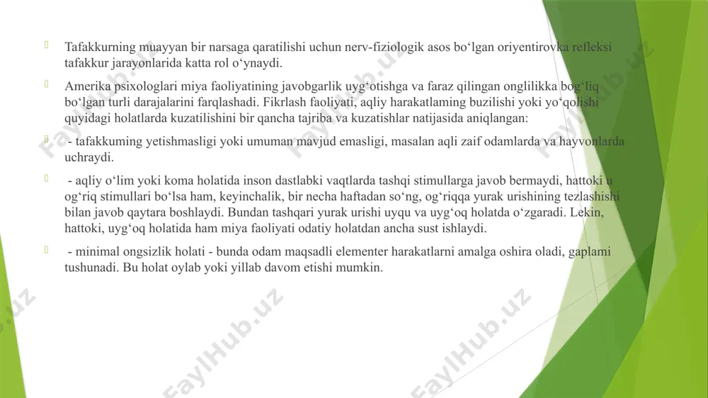 matlar hukmning mazmunini tashkil qiladi. narsa bilan belgining aloqasi bog‘liqligi borligi aks ettirilgan hukm tasdiqlovchi hukm deb ataladi. masalan, o‘zbekistonda pilla yetishtirilmaydi. toshkentda oliy maktablar qurilmagan. voqelikda ajratilgan narsa inkor qiluvchi hukmda fikran ajratilishi mumkin. yakka, yolg‘iz narsa va hodisa to‘g‘risidagi hukm yakka hukm deb ataladi. masalan, toshkent – o‘zbekiston respublikasi poytaxtidir; amudaryo sersuv daryolardan biridir. belgining biror turkumigagina taalluqliligini tasdiqlovchi yoki inkor qiluvchi hukm juz’iy hukm deb ataladi. masalan, ba’zi metallar elektr tokini o ‘tkazmaydi. qarzdor talabalar sessiyaga qo‘yilmaydi. bir turkumdagi narsa va hodisalaming hammasi to‘g‘risida tasdiqlab, yoki inkor qilib aytilgan hukm umumiy hukm deb ataladi. hukmda narsa va hodisa belgisining borligini muayyan sharoitlarda tasdiqlab yoki inkor qilib aytilgan hukm shartli hukm deb ataladi. masalan, agar talaba sessiyalarga qunt bilan puxta tayyorlansa, u yaxshi va a ’lo baholar oladi. agar o‘quvchi darsga diqqat qilmasa, yangi materialni o‘zlashtira olmaydi. hukmda narsalar va hodisalar bir necha belgiga nisbatan berilib, shu belgilardan …
