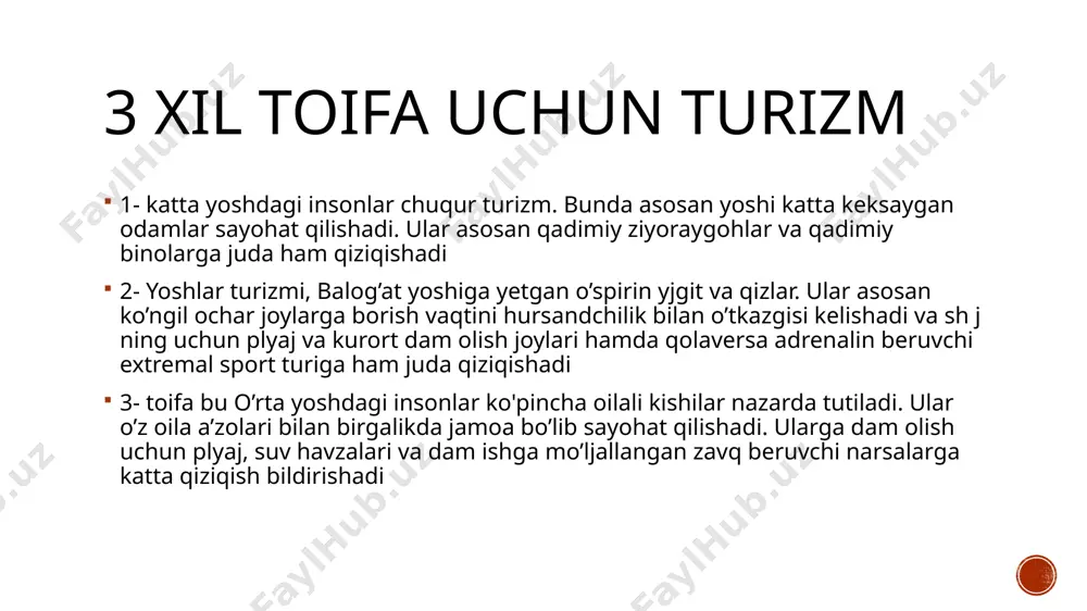 o’zbekistonda turizmni rivojlantirish - Page 3