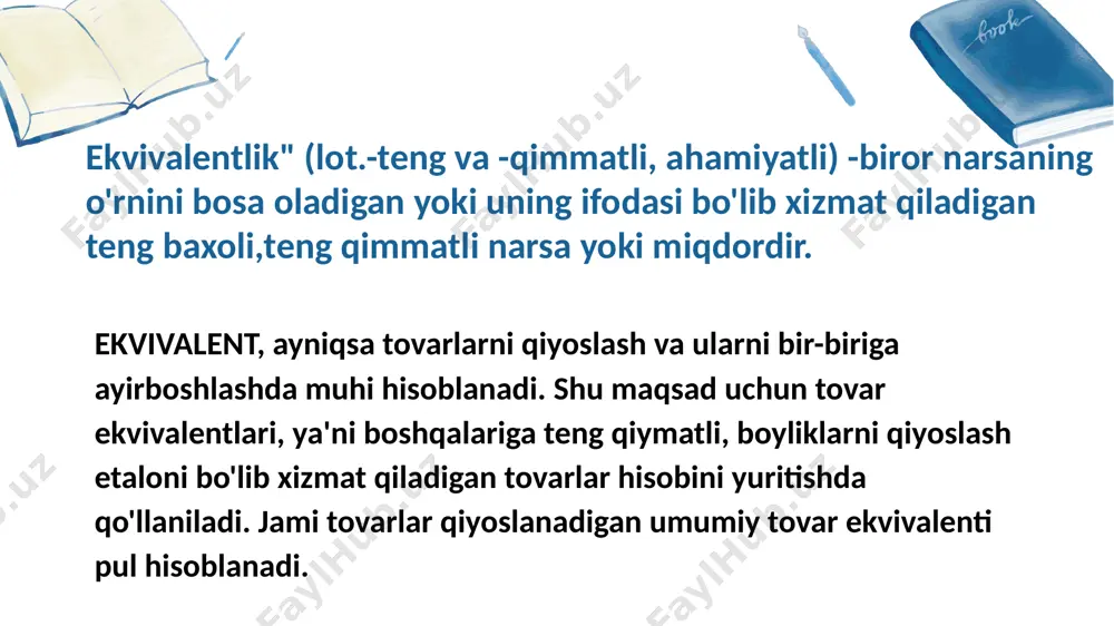 ekvivalent birliklarni hisoblash boshqa jarayonga berishni va tugallanmagan ishlab chiqarishni bahol - Page 4