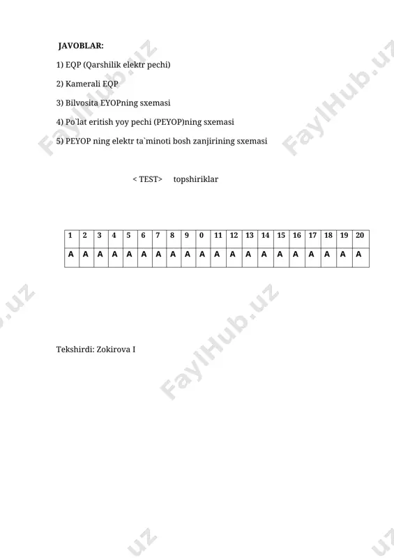 elektr ta'minot sxemalari ustida test - Page 2