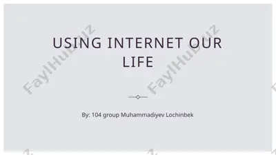 impact of the internet on communication and social interaction — PPTX
