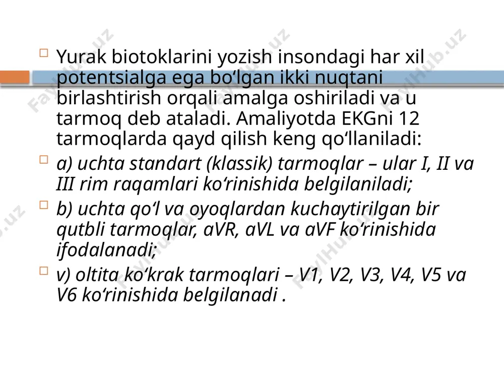 elektrokardiogrammaniyozibolish va undagi o'zgarishlarni tavsiflash - Page 4