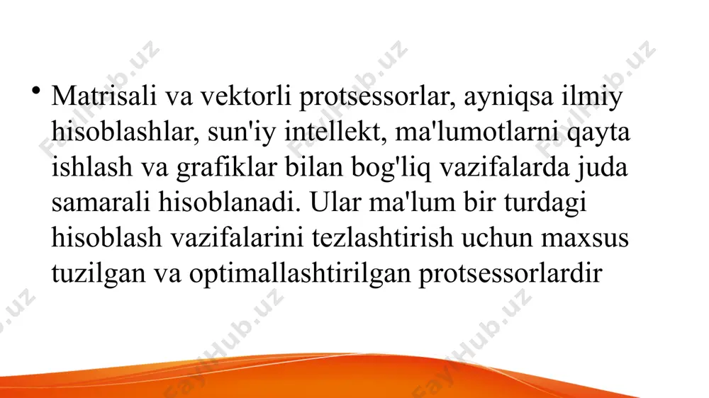 matrisali va vektorli protsessorlar - Page 3