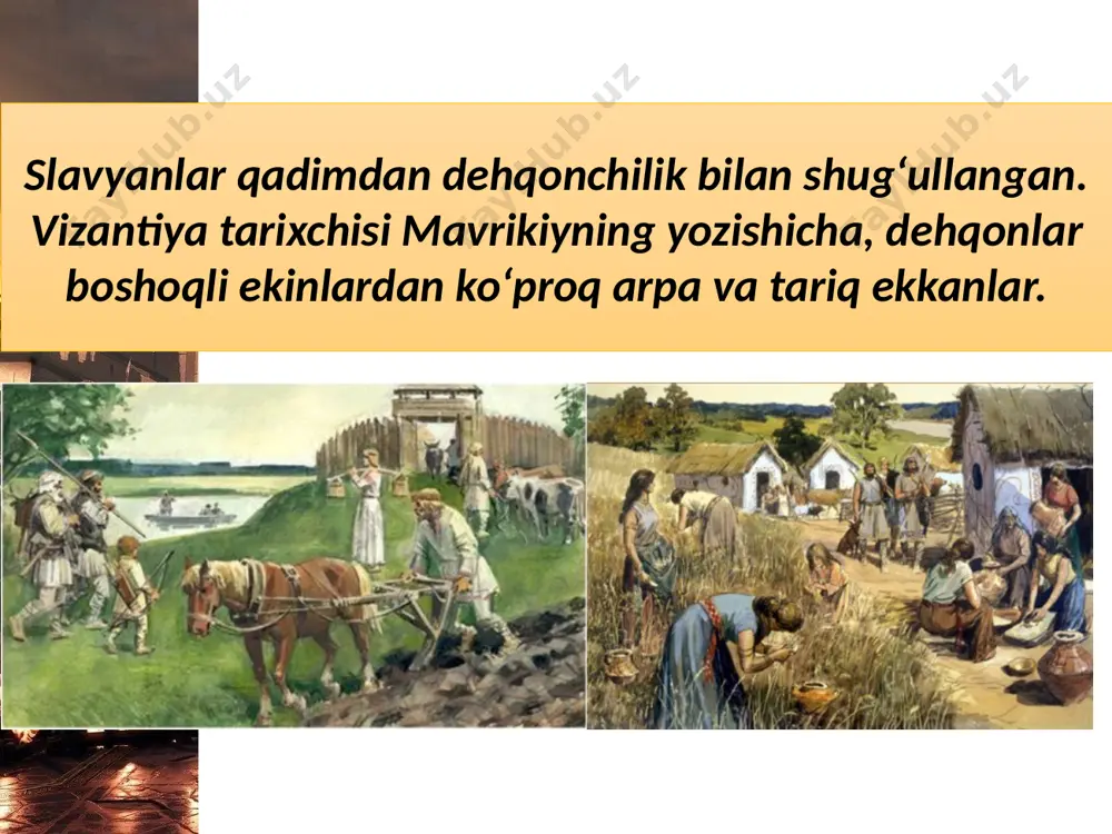 slavyanlar va ularda davlatlarning tashkil topishi. 7- sinf - Page 5