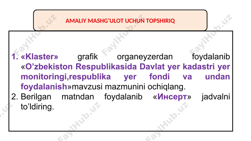 yerdan foydalanish ekologiyasi - Page 2