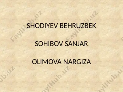 tadbirkorlik faoliyati tushunchasi — PPTX