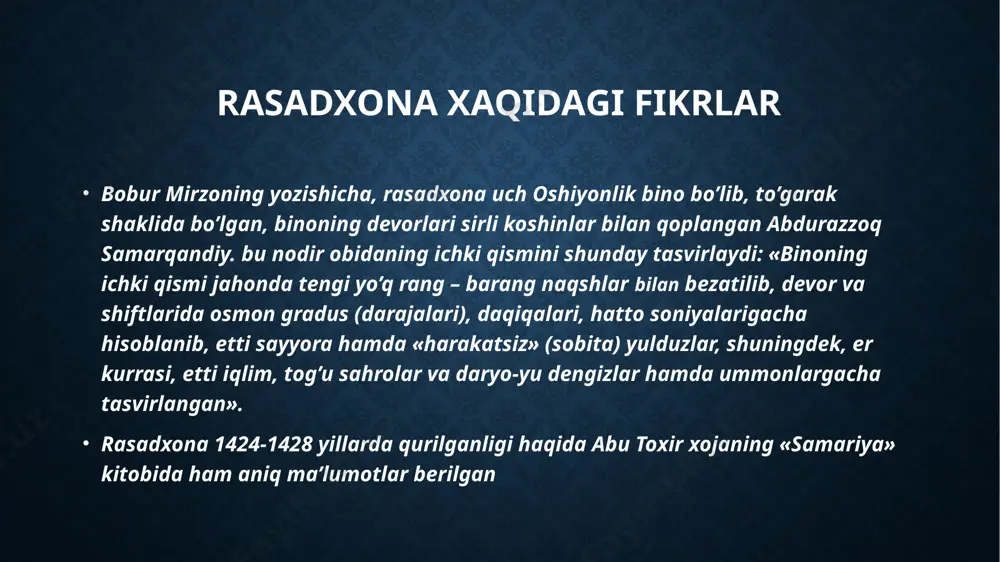 mirzo ulug’bek rasadxonasi - Page 5