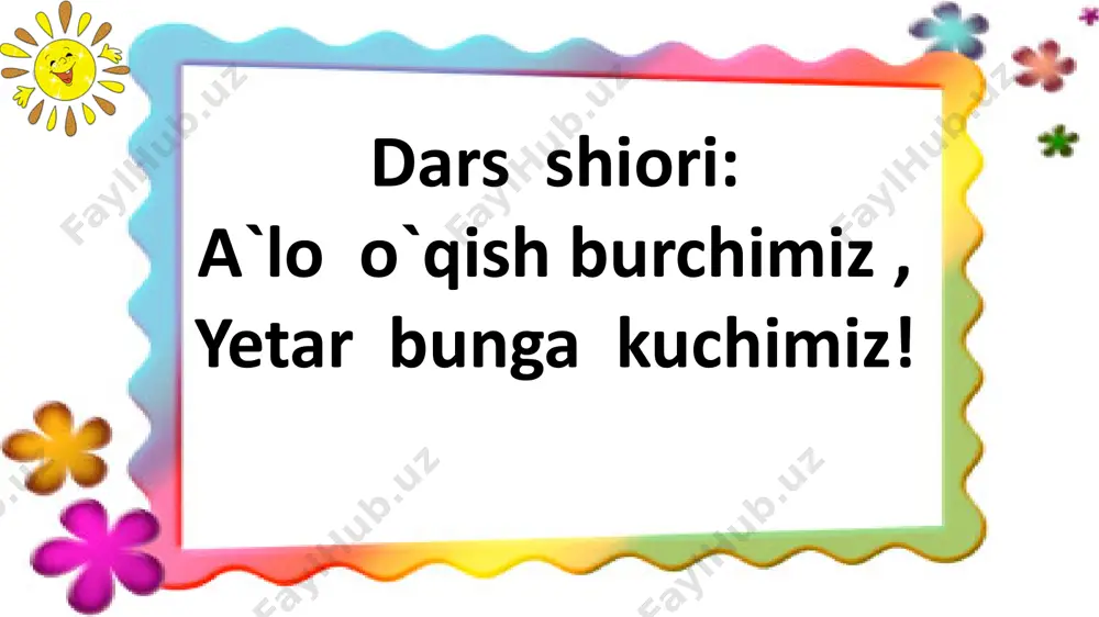 ona tili va o`qish savodxonligi - quyosh – quvvat manbai - Page 2