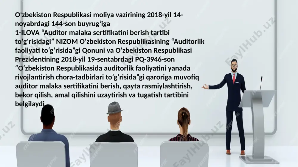 auditorlik faoliyatini sertifikatlash tartibi - Page 4
