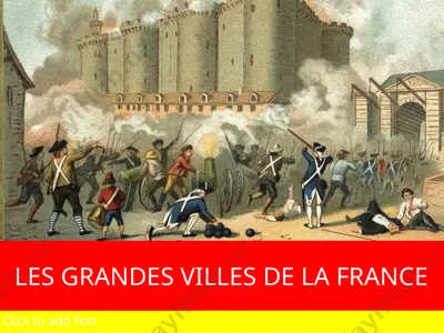 les grandes villes de la france — PPTX