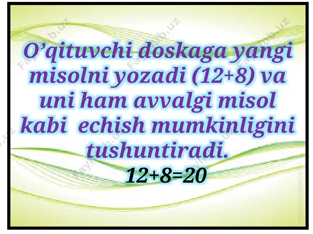 1-20 bo'lgan sonlarda amallar - Page 5
