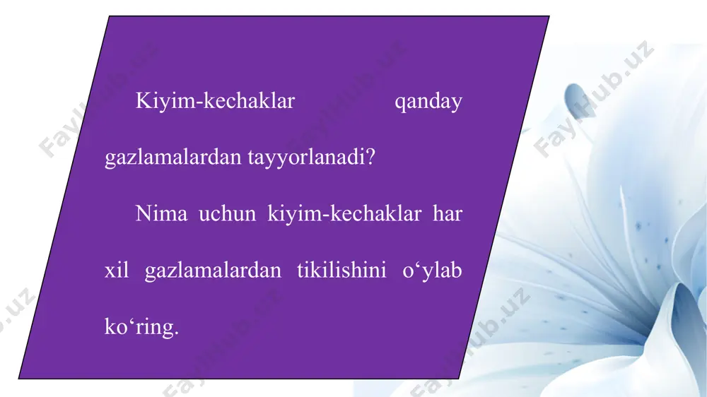 30-31-mavzu gazlamadan gul pannosini yaratish 4 sinf - Page 4