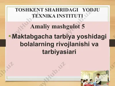 amaliy mashgulot — PPT