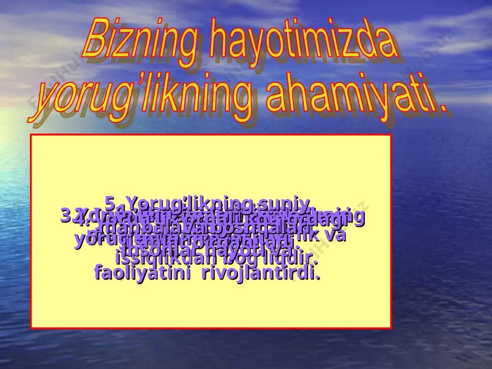 yorug’lik va uning qonunlari - Page 3