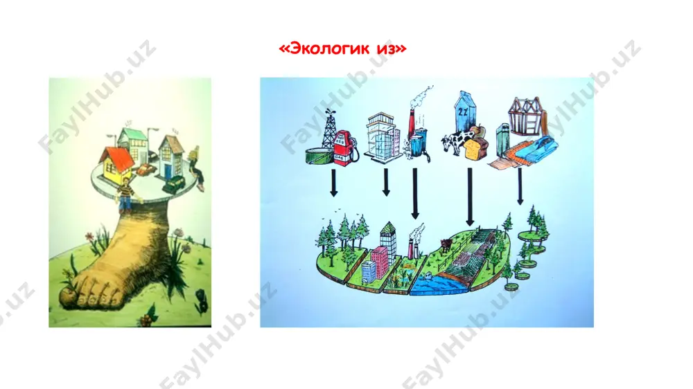 5. қишлоқ хўжалигида органик деҳқончиликни ривожлантириш органик қишлоқ хўжалиги дунёнинг 186 мамлакатида ривожлантирилмоқда. 2019 йилда жаҳон бўйича 70 млн. гектардан ортиқ майдон органик қишлоқ хўжалиги асосида фойдаланилмоқда ва бу кўрсаткич жаҳон қишлоқ хўжалик ерларининг тахминан 1,4%ини ташкил этади органик қишлоқ хўжалиги учун ажратилган ер майдони, млн. га 2000 й. 2005 й. 2010 й. 2015 й. 2018 й. 15 28.3 35.700000000000003 50.9 71.5 органик қишлоқ хўжалиги билан шуғулланаётган мамлакатлар сони 2000 й. 2005 й. 2010 й. 2015 й. 2018 й. 86 122 161 179 186 органик маҳсулотлар бозори ҳажми, млрд. долл. 2000 й. 2005 й. 2010 й. 2015 й. 2018 й. 17.899999999999999 33.200000000000003 59.1 81.599999999999994 96.7 7. экотизимларни сақлаб қолиш ва бошқарув самарадорлигини ошириш ўрмонлар билан қопланган 13 млн. гектар ўрмонзорларни йўқотмоқда 3,6 млрд. гектар ер майдонининг чўллашувига олиб келди 8,0% йўқ бўлиб кетган бўлса, 22,0%и йўқолиб кетиш арафасида потенциал фойдаланиш нуқтаи назаридан ўрганилган ер шари қуруқлик қисмининг 30,7%и инсоният ҳар …