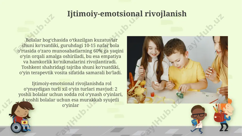maktabgacha yoshdagi bolalarning rivojlanishida oʻyinning roʻli - Page 5