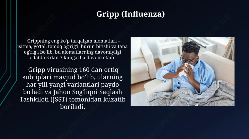 nafas yoʻllari infeksiyalari (gripp, orvi) - Page 3