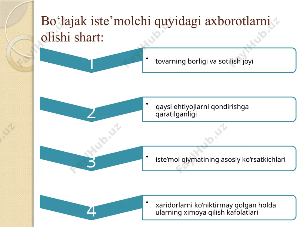 faoliyati doirasi quyidagilarni o‘z ichiga 1) iste’molchining reklama qilinayotgan tovar va xizmatga hamda bozorga bo‘lgan extiyojini o‘rganish; 2) maqsadga erishishni strategik rejalashtirish, bozor chegarasini aniqlash, reklama vositalaridan foydalanish rejalarini ishlab chiqarish va uni mohiyatlashtirish yuzasidan zarur tadbirlar ishlab chiqish; 3) reklama vositalarini tanlash bo‘yicha xarajatlar tizimini belgilashda taktik qarorlar qabul qilish, matbuotda e’lonlarning yoritilishi va namoyish qilinishi yuzasidan tadbirlar ishlab chiqish; 4) matn yozishni hisobga olgan holda e’lon tuzish, maket tayyorlash, uni badiiy bezash va ularni ishlab chiqarishni o‘z ichiga oladi. texnikaviy vositalarni qo‘llash va ulardan foydalanish uslublariga ko‘ra reklama quyidagi turlarga bo‘linadi: vitrina-ko‘rgazma reklamasi tasviriy, fotografik yoritilgan reklamalar bosma reklama namoyish reklamasi ovozli reklama xulosa jamoatchilik bilan aloqa - aniq maqsadga qaratilgan xarajatlar yordamida tashkilot va uning turli auditoriyalari orasida, o‘zaro bir-birini tushunish va ishonchli ruxiy holat yaratishga xizmat qiladi. bu yerdagi kommunikatsiyaning maqsadi faqat sotishgina emas, balki firma faoliyatini qo‘llab-quvvatlash hamdir. bu an’anaviy muloqot vositalaridan tashqari quyidagi bevosita …