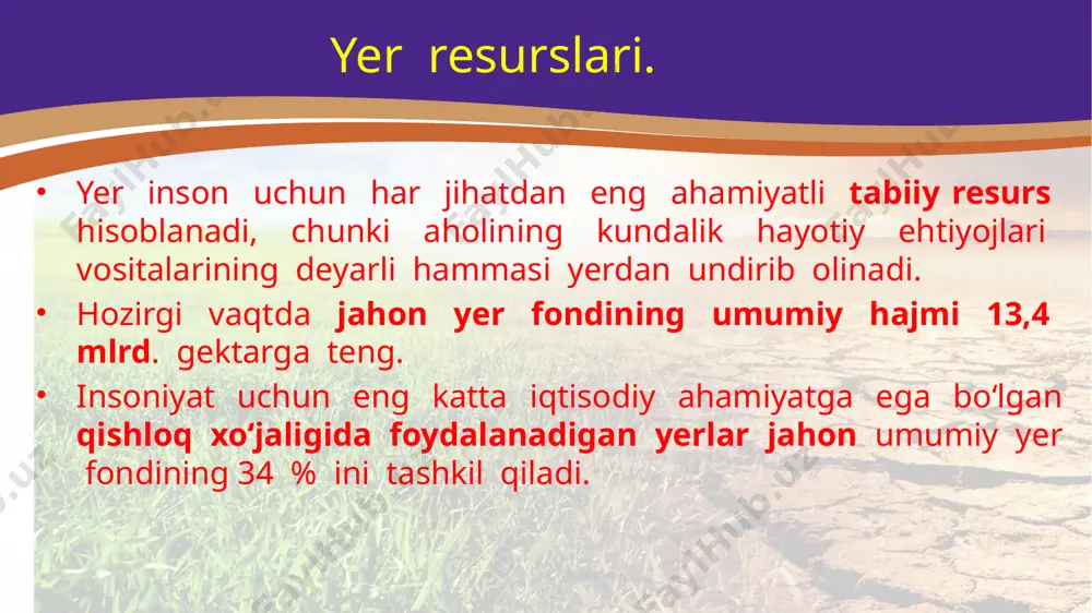 tugamaydigan va tiklanadigan tabiiy resurslar geografiyasi - Page 4