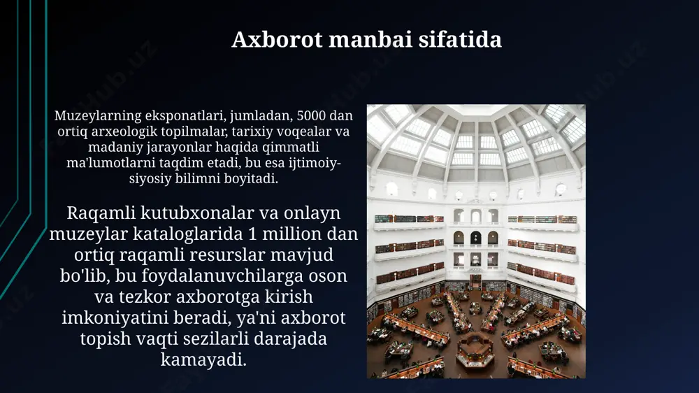 kutubxona va muzey-ta'lim,tarbiya va axborot maskani - Page 5
