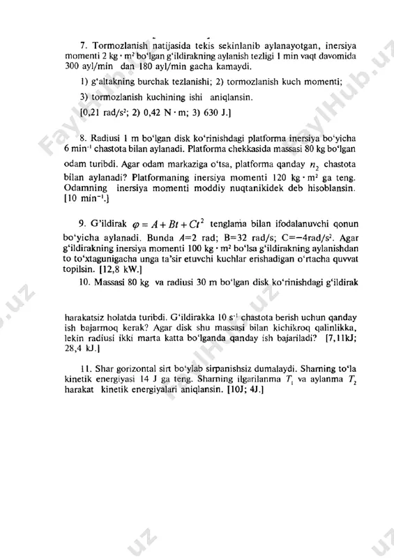 inersial va noinersial sanoq tizimlari. relyativistik mexanikaga doir masalalar yechish - Page 2