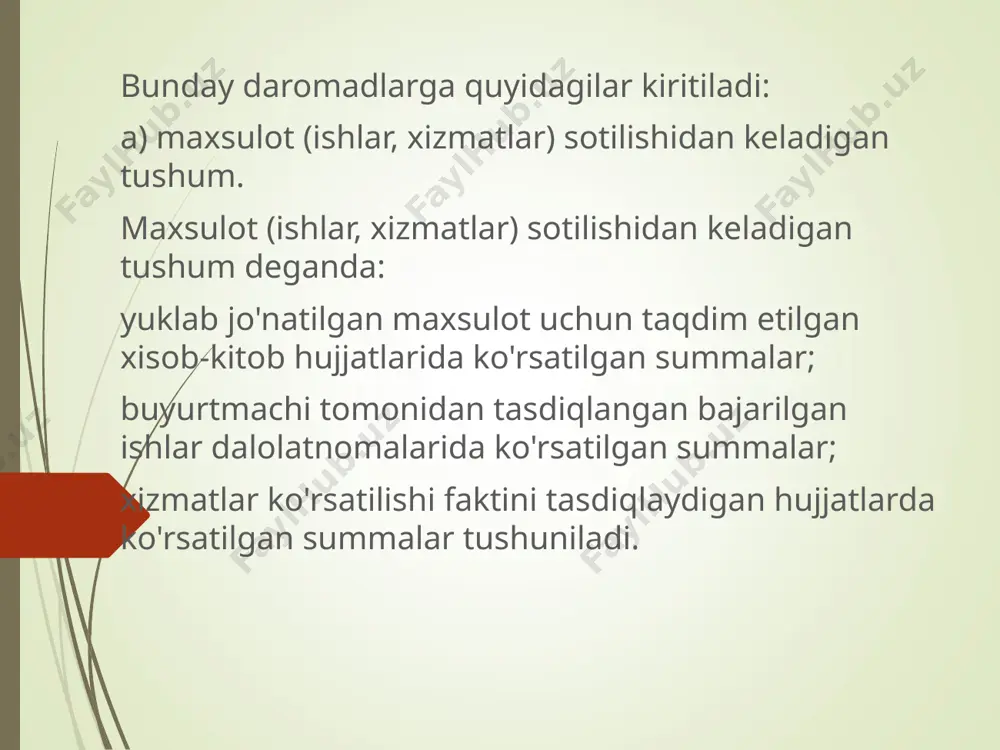 yuridik shaxslardan olinadigan foyda solig’i - Page 5