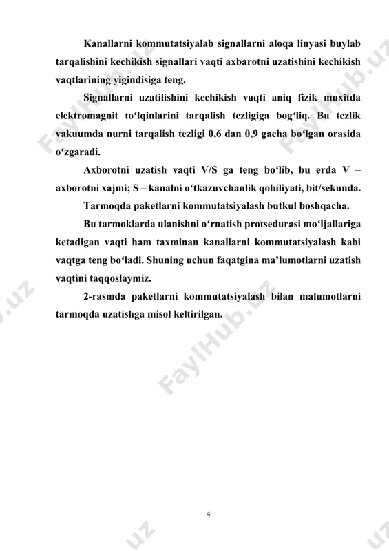 olgʻon boʻlgan kanallarda paketlarni oʻlchamlarini kamaytirish kerak, bu esa paketlar iskaniniya boʻlsa, takroran uzatilayotgan ma’lumotlarni xajmini qisqartiradi. 8-ma’ruza 8.1. marshrutizatorlar, (routerlar), vazifalari.tuzilish prinsiplari, tavsiflari reja: 8.1.routerlar haqida umumlashtirilgan malumot 8.2. 1600 seriyali routerlar 8.3. 3600 seriyali routerlar 8.4. routerlarning ishlash tartibi 8.5. routerlarning xususiyatlari 8.6.routerga asoslangan internet tarmogʻi tuzilishi. 1.routerlar (marshrutizatorlar) va ularning xususiyatlari. routerlarni qurish va ishlash tamoyillari router alohida lokal tarmoqlarni boshqariladigan trafik va ma’lumotlarni himoya qilishning yuqori imkoniyatlariga ega boʻlgan yagona tuzilgan tarmoqqa ulash uchun moʻljallangan qurilma. ommabop routerlar seriyasi toʻgrisida ma’lumotlar jadvali 8.1-jadval. seriya modeli ishlatilishi narxi, $ 800 805, 827, 828 kichik mijozlar idorasi (10-20 xostgacha) 650-1000 1700 1721, 1751, 1760 oʻrtacha mijozlar idorasi (50 xostgacha) 1500-3500 2600 2610xm, 2611xm, 2620xm, 2621xm, 2650xm, 2651xm, 2691 mijozlarning yirik ofisi (200 xostgacha); 2691 modeli 3620 modelidan kuchliroq - pastroqqa qarang 2500-15000 3600 3620, 3640, 3661, 3662 yirik korxona, talabalar shaharchasi; kichik provayder 5000-50000 5ххх 5350, 5400 dial-up …