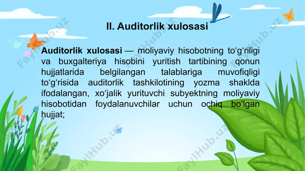 auditorlik xulosasi - Page 5