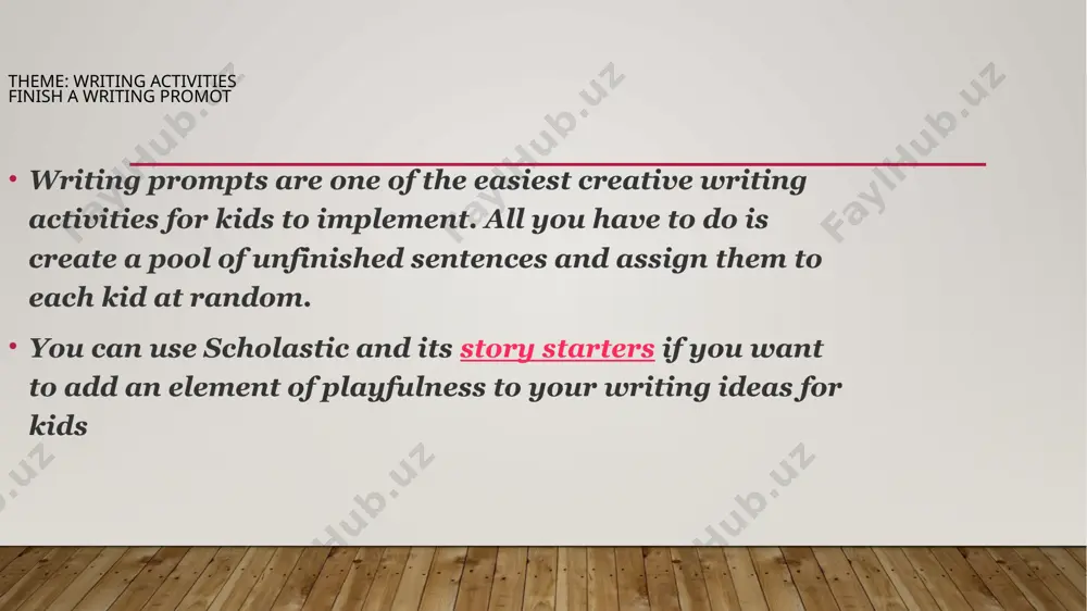 writing prompts - Page 2