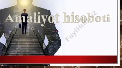 amaliyot hisoboti — PPTX