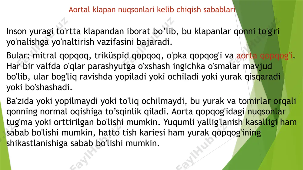 aortal klapan nuqsonlari haqida tushuncha - Page 5