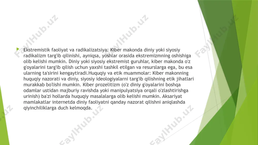 kiber makonda din missionerlik va prozelitizmning ijtimoiy-siyosiy xavfi - Page 4