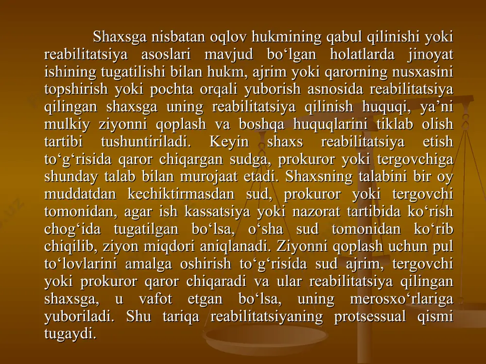 reabilitatsiya haqida ma'lumotlar - Page 4