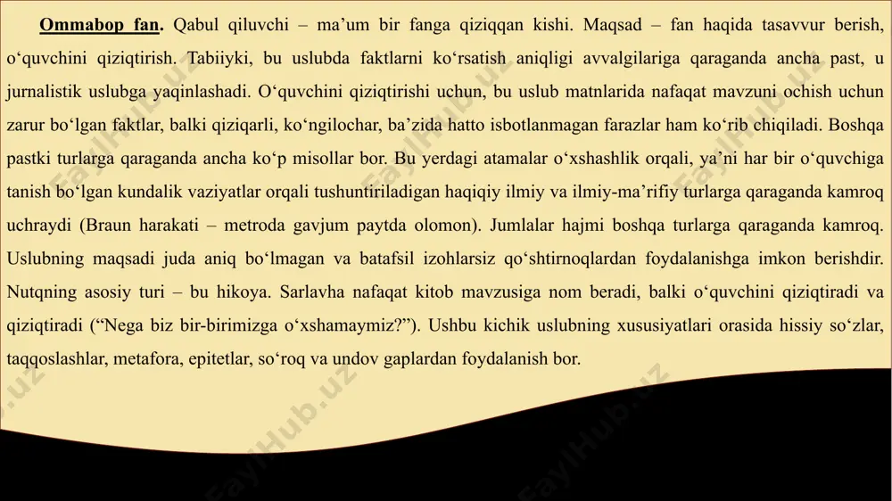 ilmiy uslub janrlari - Page 5