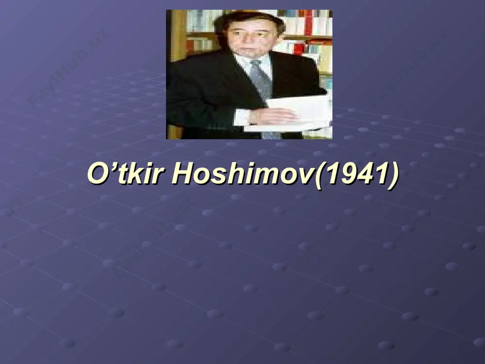 o'tkir hoshimov dars taqdimoti - Page 4