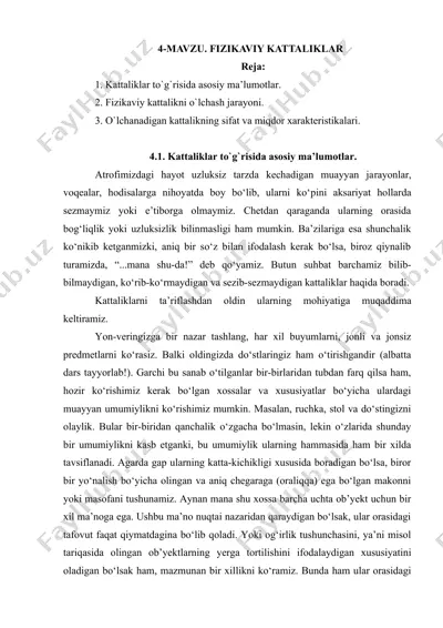 fizikaviy kattaliklar — DOCX