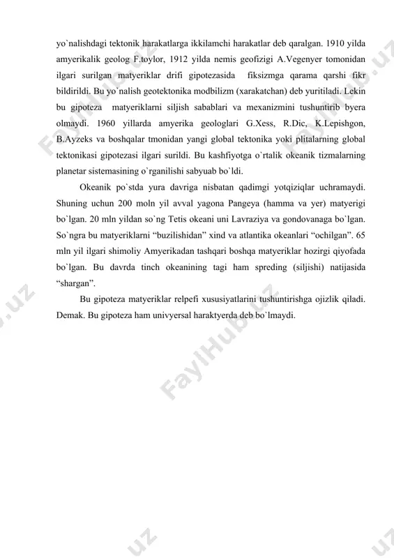 yerning litosfyera qobig`i va uning xususiyatlari - Page 4
