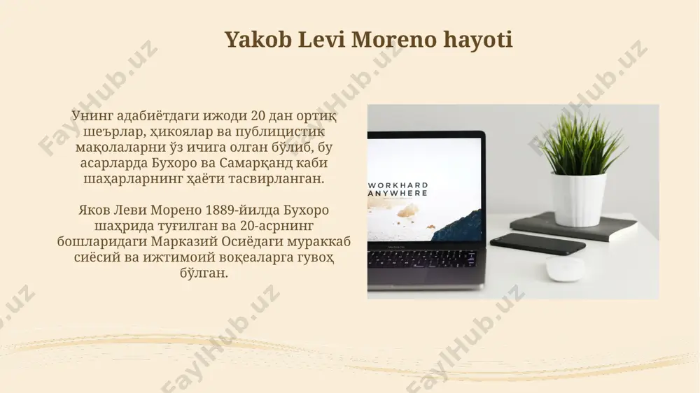 yakob levi moreno hayoti va ijodi - Page 4