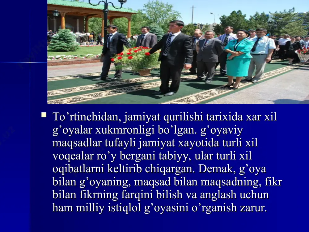 «milliy istiqlol g’oyasi» tarixiy ildizlari shakllanish bosqichlari - Page 5
