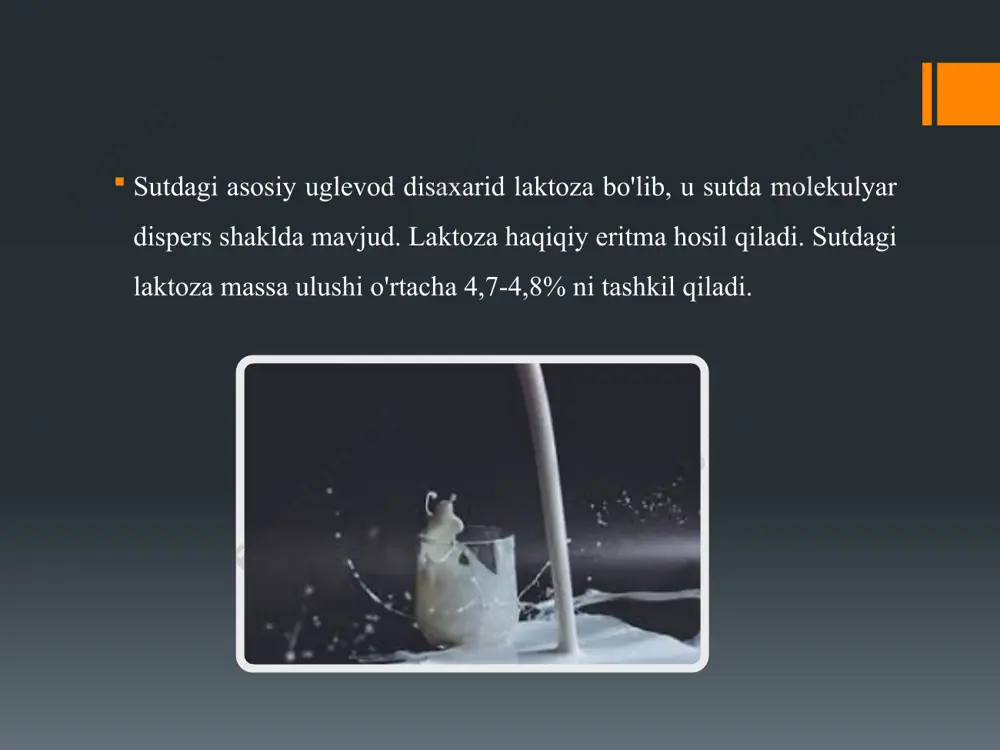 laktoza tuzilishi va kimyoviy xossalari - Page 5