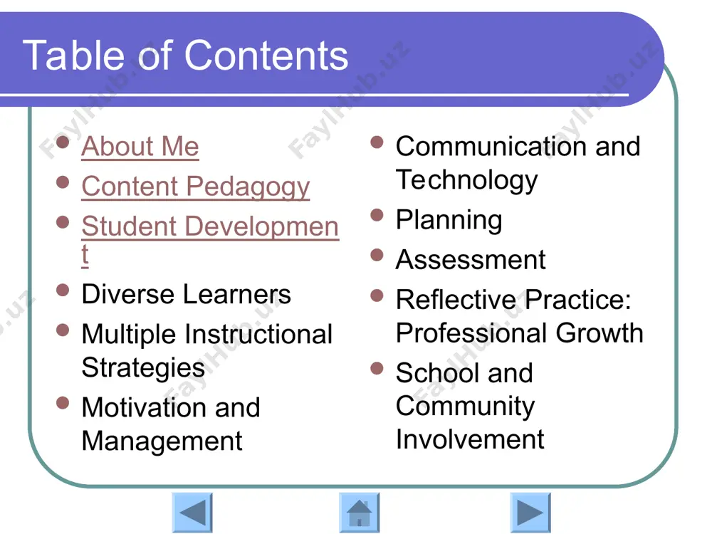 er uses an understanding of individual and group motivation and behavior to create a learning environment that encourages positives social interaction, active engagement in learning, and self-motivation. my refection [link to your online page] the name of my artifact one [link to your online file] the name of my artifact two [link to your online file] … communication and technology intasc standard 6: the teacher uses knowledge of effective verbal, nonverbal, and media communication techniques to foster active inquiry, collaboration, and supportive interaction in the classroom. my refection [link to your online page] the name of my artifact one [link to your online file] the name of my artifact two [link to your online file] … planning intasc standard 7: the teacher plans instruction based on knowledge of subject matter, students, the community, and curriculum goals. my refection [link to your online page] the name of my artifact one [link …